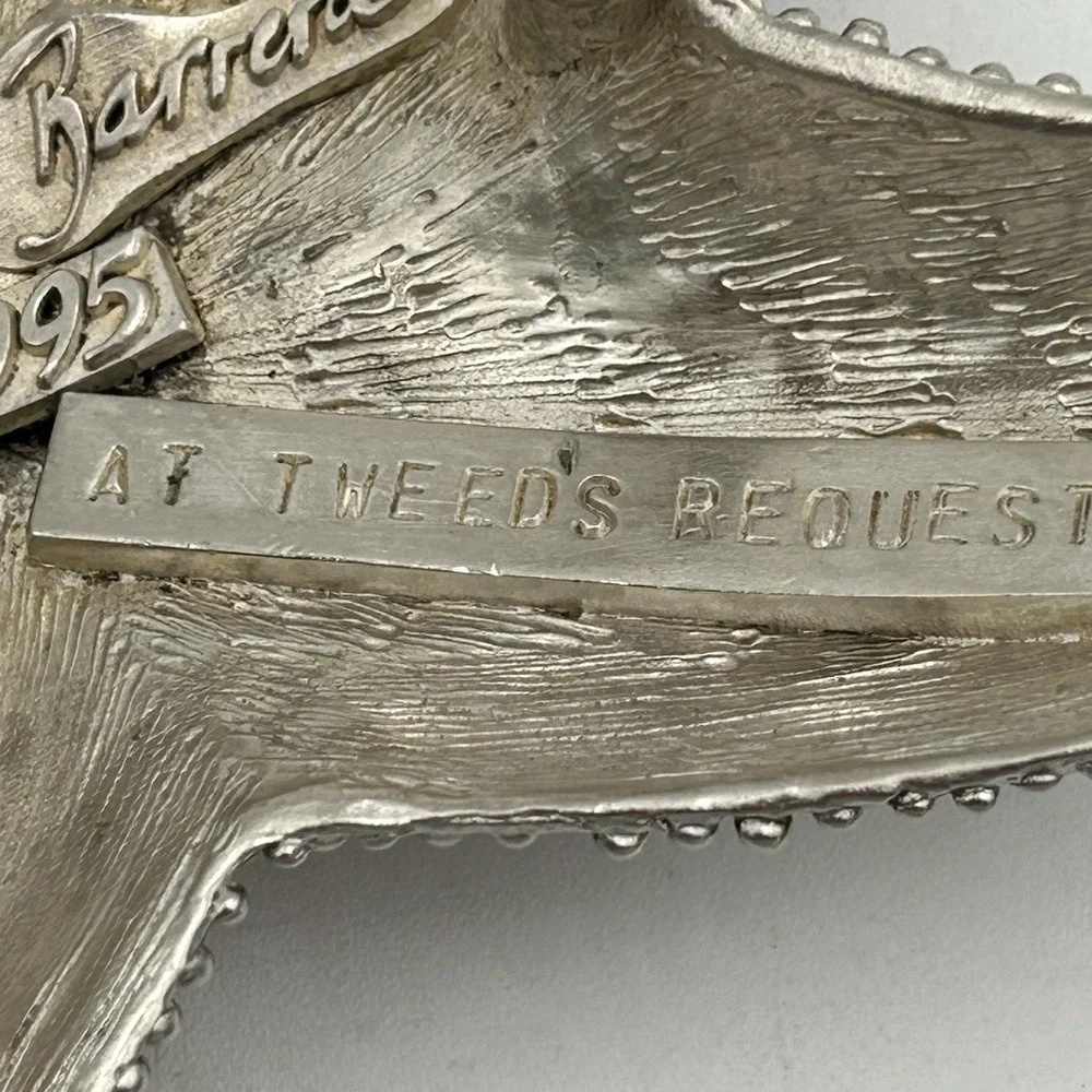 Vintage Margarita Barrera Signed Starfish Belt‎ Buckle c.1995 Tweed's Request